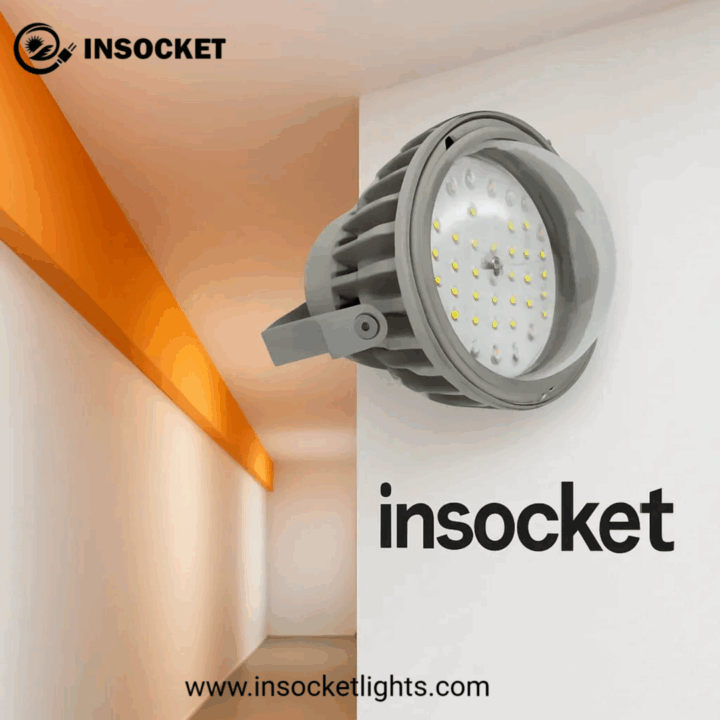 INSOCKET FORUS LED Well Glass Light   Post Light Outdoor Lamp (White)