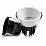 INSOCKET AERO COB LED Recessed Spotlight – 7W / 12W / 18W / 30W, 38° Beam Angle