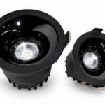 INSOCKET CRETA IP65 COB LED Light – 12W Black Recessed Spotlight