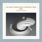INSOCKET COB Light-Emitting Diode Spotlight, Adjustable Recessed Ceiling Light, Commercial Accent Lighting White - Image 3