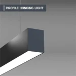 INSOCKET Hanging Profile Light 4-feet Tube Light (Warm White 2700k, Black)(Aluminium) - Image 2
