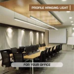 INSOCKET Hanging Profile Light 4-feet Tube Light (Warm White 2700k, Black)(Aluminium) - Image 6
