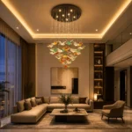 INSOCKET Chandelier Luxury Hanging Ceiling Fixture for Double Height Living Room, Staircase & Hotel Lobby Décor - Image 2