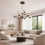 INSOCKET Chandelier Lights Contemporary Chandeliers for Dining Room, Kitchen, Bedroom and Living Room
